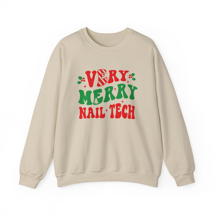 Very Merry Nail Tech Sweatshirt