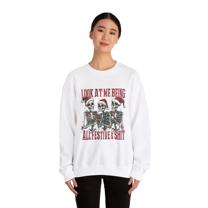 Look At Me Being Festive Sweatshirt