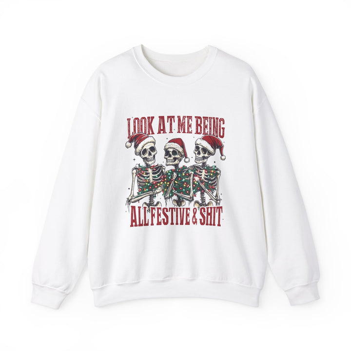 Look At Me Being Festive Sweatshirt