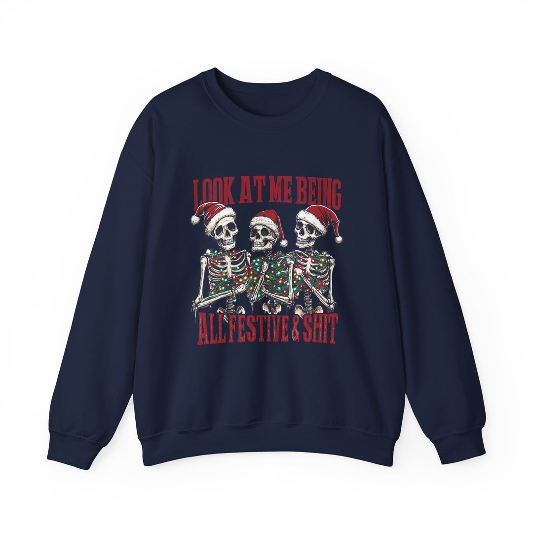 Look At Me Being Festive Sweatshirt