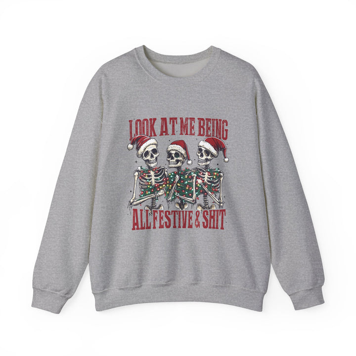 Look At Me Being Festive Sweatshirt