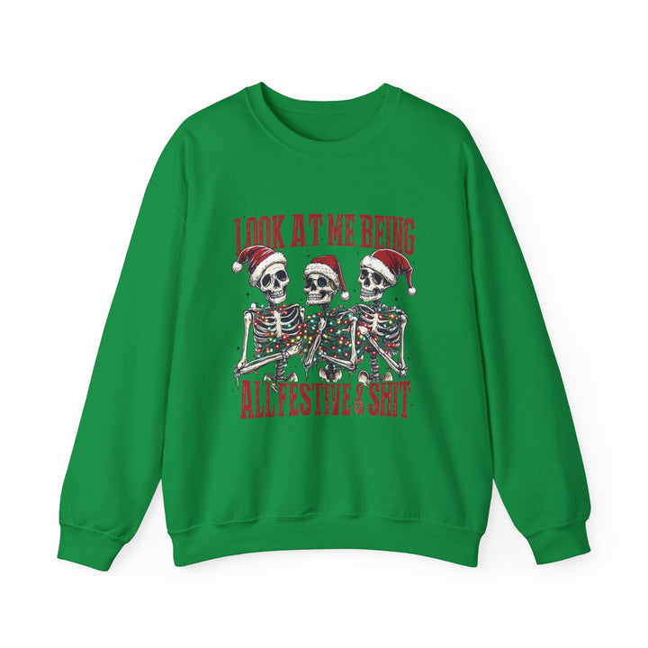 Look At Me Being Festive Sweatshirt