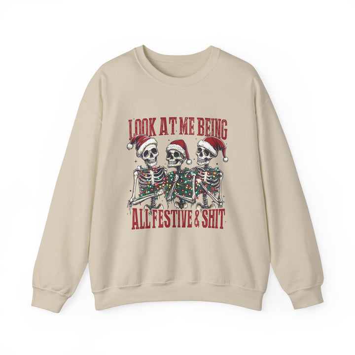 Look At Me Being Festive Sweatshirt