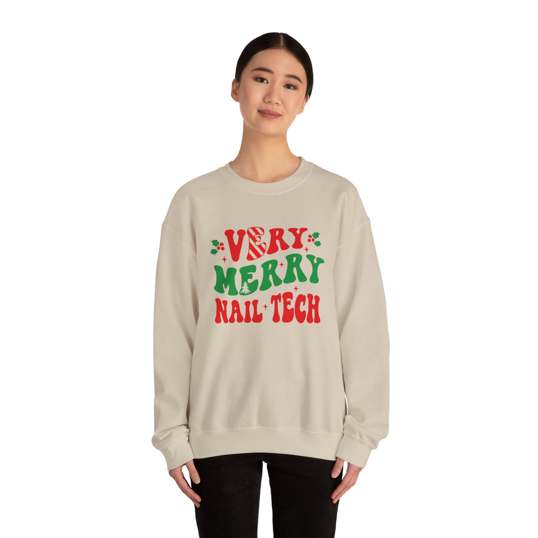 Very Merry Nail Tech Sweatshirt