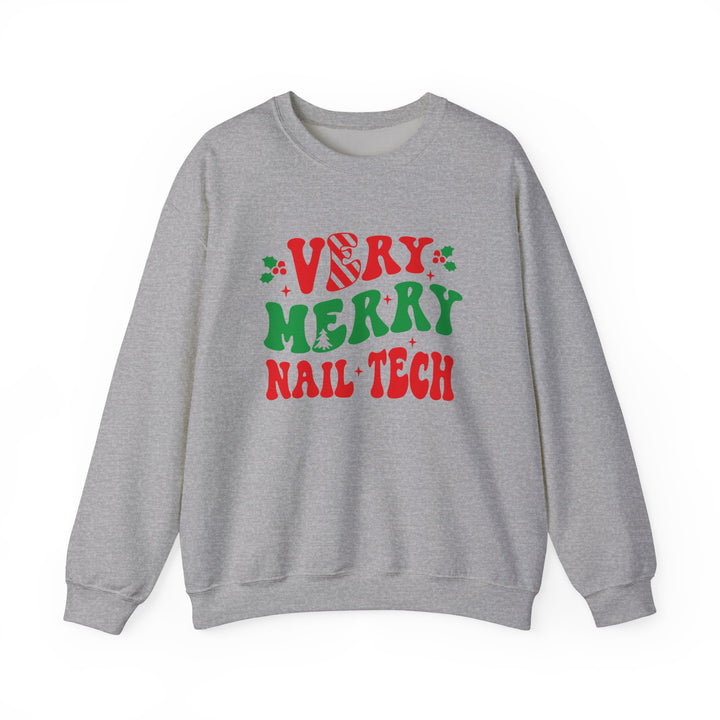 Very Merry Nail Tech Sweatshirt